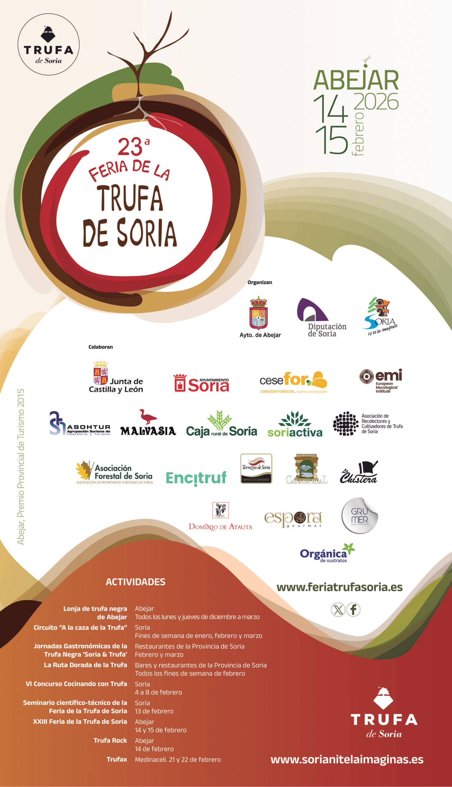 La Feria de la Trufa de Soria celebra su XXIII edición con el patrocinio de Orgánica de Sustratos
