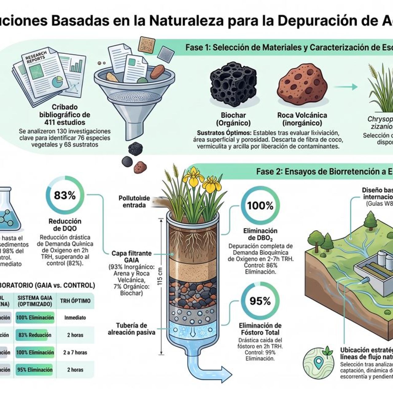 Seguimos con el proyecto GAIA de fitodepuración